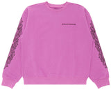 Chrome Hearts Matty Boy Web Purple Crewneck