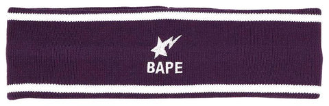 Purple Bape Headband