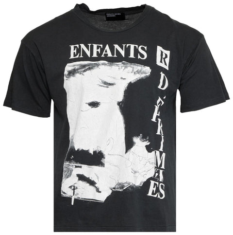 ERD Poppy Kids Black Tee