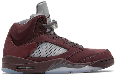 Burgundy Jordan 5