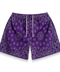 Bravest Studios Purple Two Tone Paisley Shorts