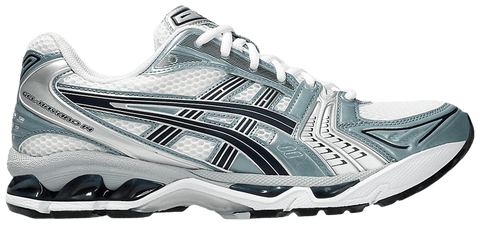 Asics White Fjord Grey Gel-Kayano 14