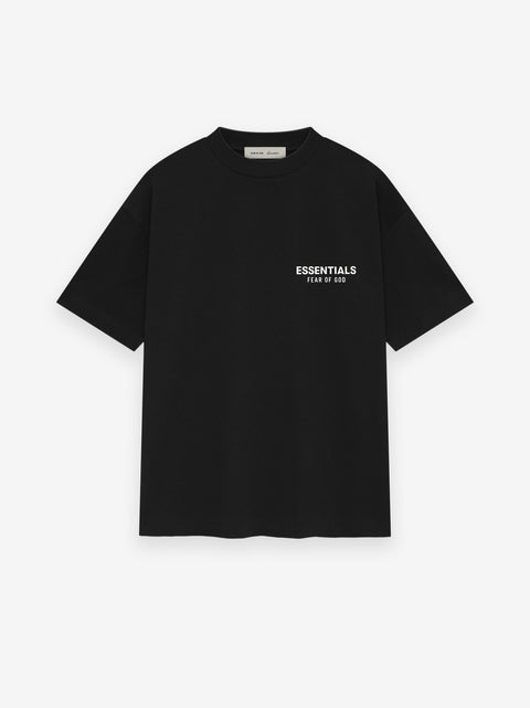 Essentials SS26 Classic Vintage Black Tee