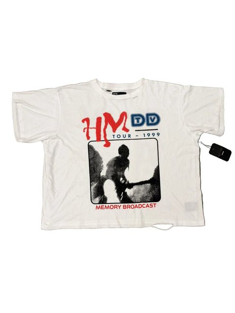 HMDD TV Vintage White Tee