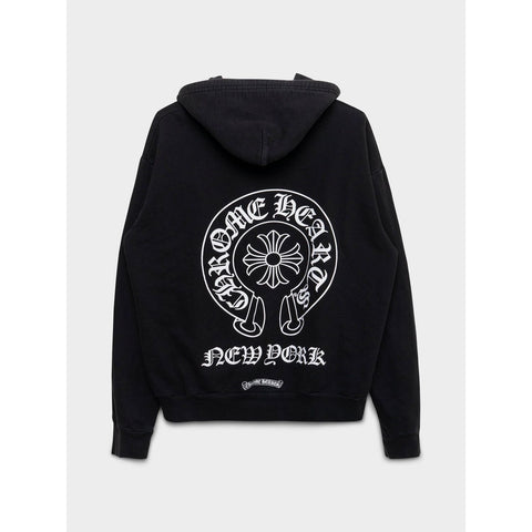 Chrome Hearts New York Horseshoe Black Zip Up