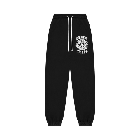 Denim Tears University Black Sweatpants