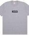 Supreme Futura Box Logo Heather Grey Tee
