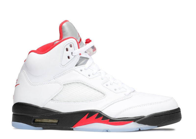 Fire Red Silver Tongue Jordan 5