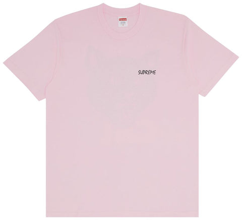 Supreme Black Cat Pink Tee