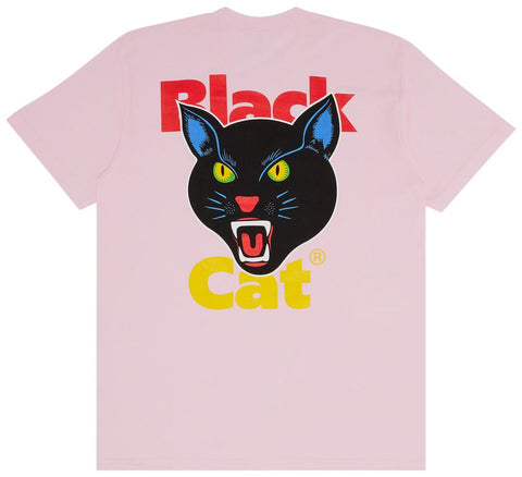 Supreme Black Cat Pink Tee