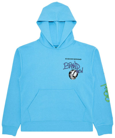 Chrome Hearts Matty Boy Brain Blue Hoodie