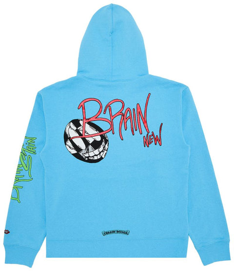 Chrome Hearts Matty Boy Brain Blue Hoodie