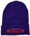 Chrome Hearts Script Red/Purple Beanie