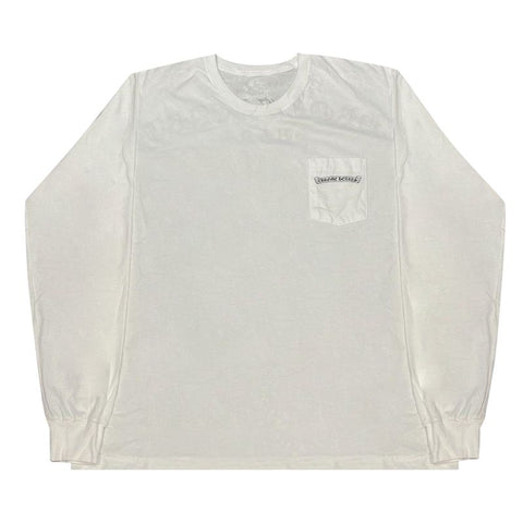 Chrome Hearts Scroll White L/S Tee