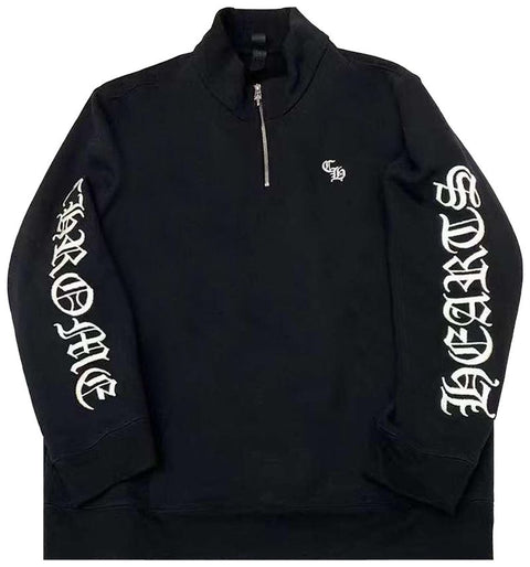 Chrome Hearts Slo Ride Black Quarter Zip