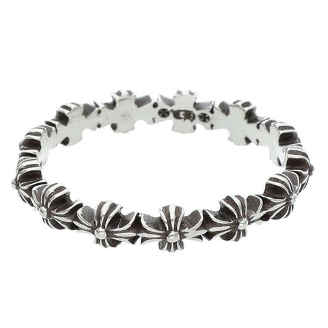 Chrome Hearts Tiny E Silver Ring