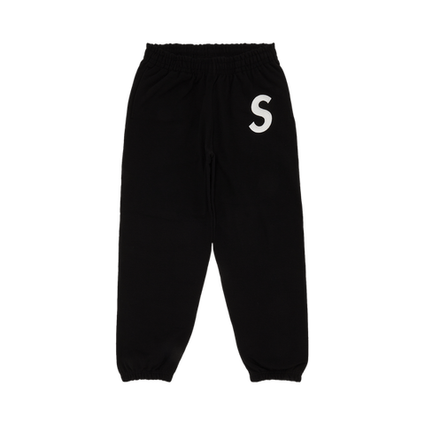 Supreme S Logo Black Sweatpants