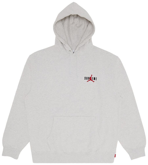 Supreme FW24 Jordan Ash Grey Hoodie