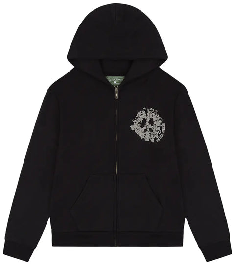 Denim Tears University Black Zip Up