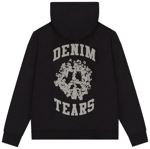 Denim Tears University Black Zip Up