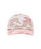 Supreme S Logo 6 Panel Pink Camo Hat