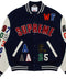 Supreme Praises Navy Varsity Jacket