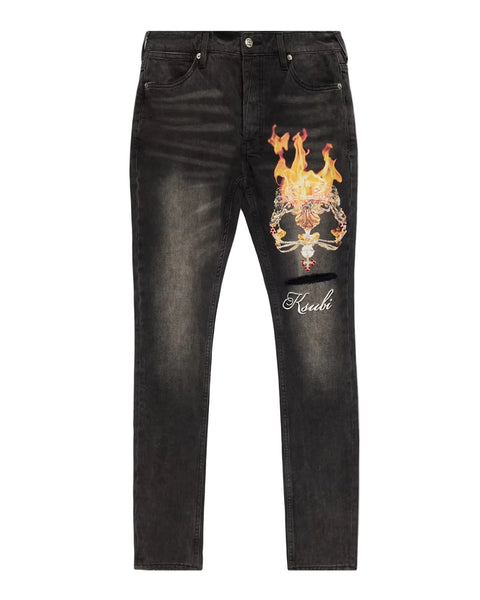 Ksubi Van Winkle Krown Asher Black Jeans
