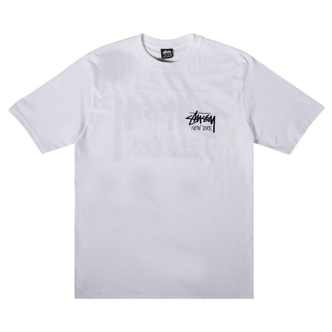 Stussy New York Basic White Tee