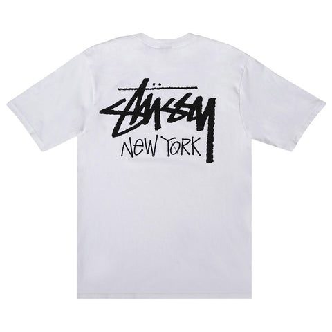 Stussy New York Basic White Tee