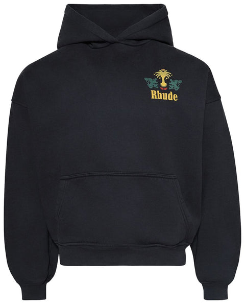 Rhude Tabaco Black Hoodie