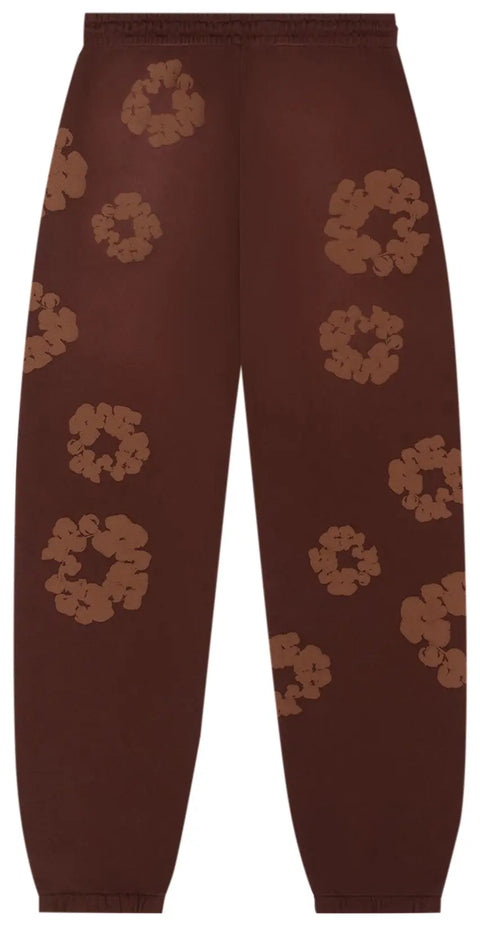Denim Tears Cotton Wreath Mono Brown Sweatpants