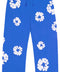 Denim Tears Cotton Wreath Blue Baggy Sweatpants