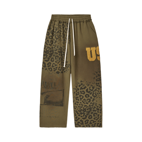 Vale Safari Green Sweatpants