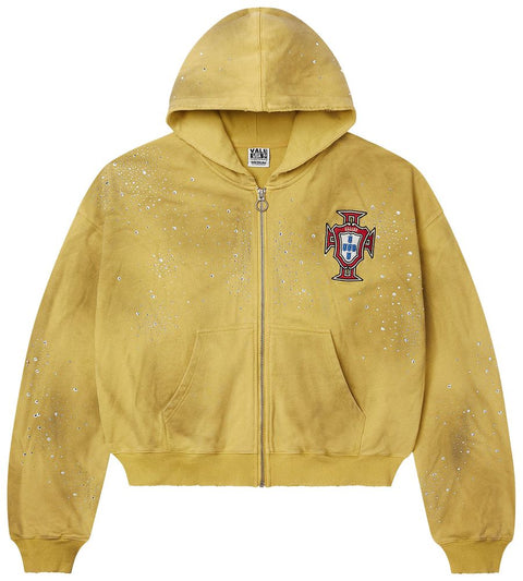 Vale Sun Cluster Yellow Zip Up