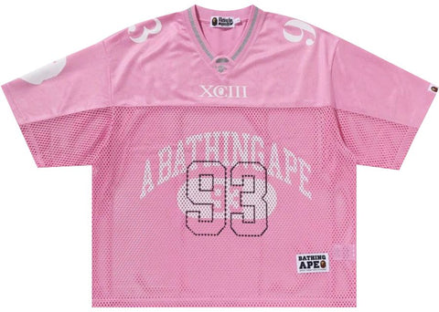 Bape Line Camo Pink Football Jersey