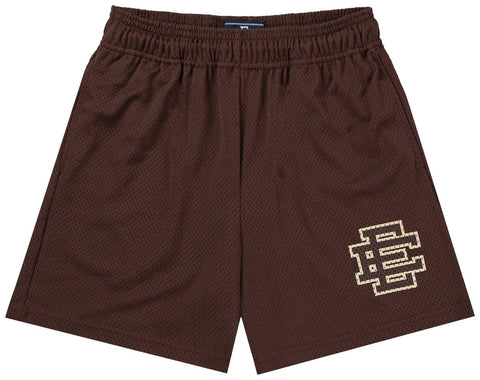 Eric Emanuel Brown/Shopping Bag Black Shorts