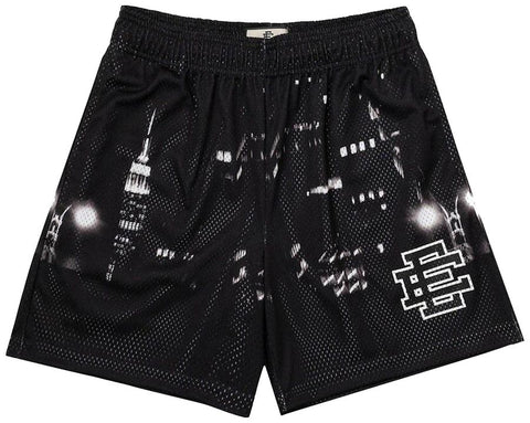 Eric Emanuel Skyline Black/Silver Shorts