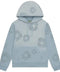 Denim Tears Cotton Wreath Mono Light Blue Hoodie