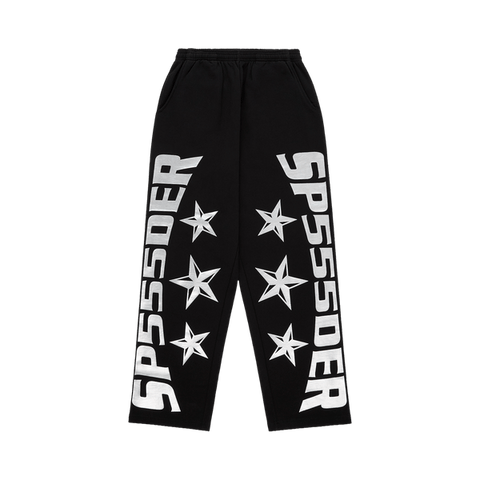 Sp5der MX555 Black Sweatpants