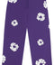 Denim Tears Cotton Wreath Purple Baggy Sweatpants