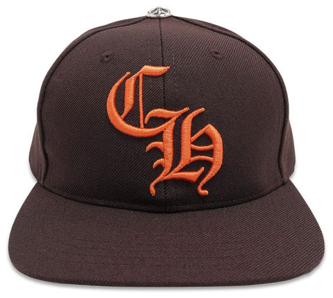 Chrome Hearts CH Orange/Brown 6 Panel
