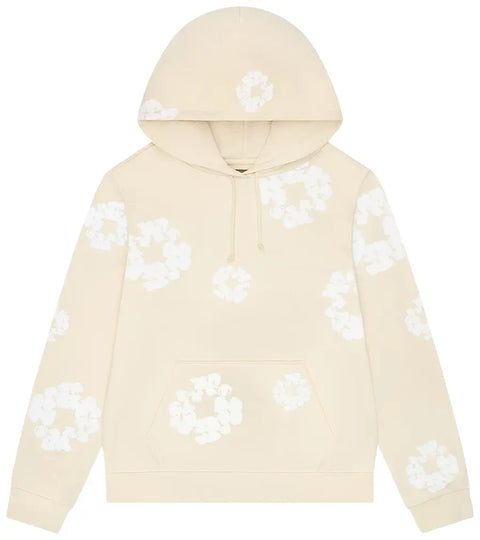 Denim Tears Cotton Wreath Oatmeal Hoodie