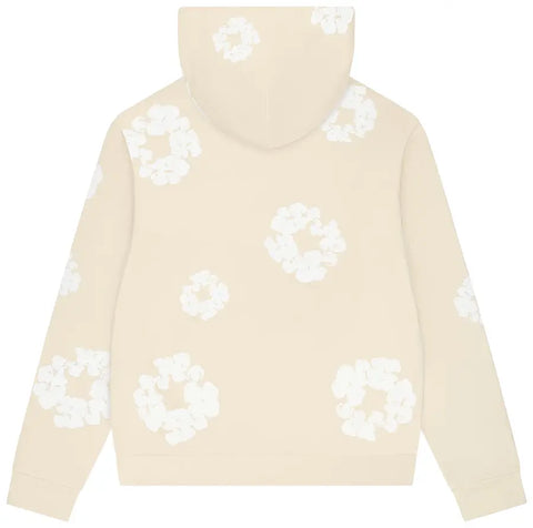 Denim Tears Cotton Wreath Oatmeal Hoodie