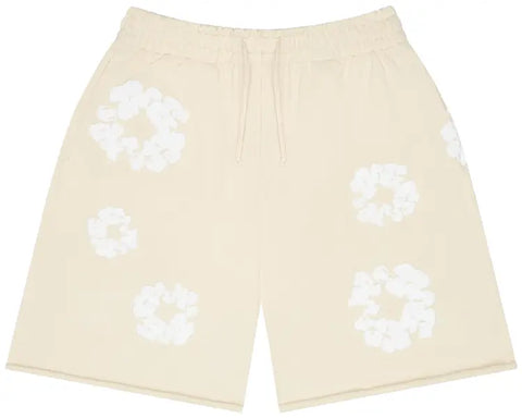 Denim Tears Cotton Wreath Oatmeal Sweatshorts