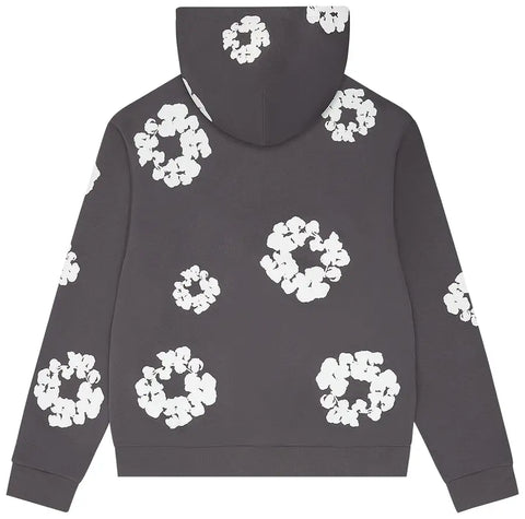 Denim Tears Cotton Wreath Charcoal Hoodie