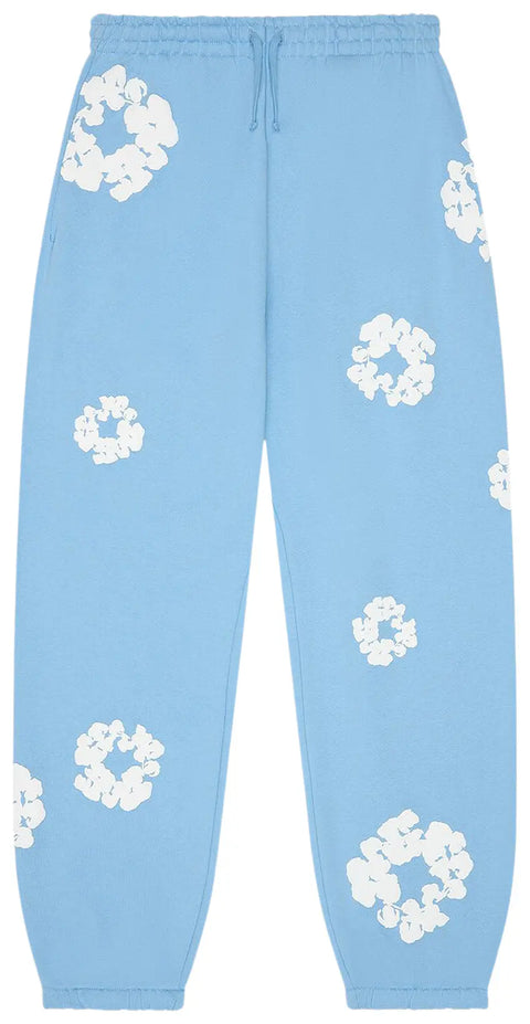 Denim Tears Cotton Wreath Light Blue Sweatpants