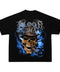 Floor 914 Skeleton Cigar Black Tee