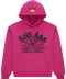 Sp5der 555 Angel Number Pink/Black Hoodie