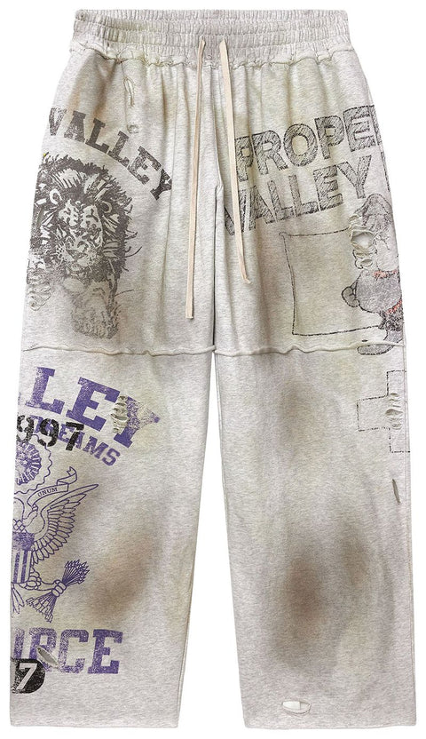 Vale Butcher Heather Grey Sweatpants