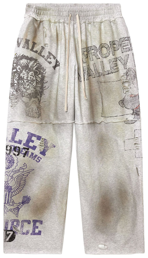 Vale Butcher Heather Grey Sweatpants